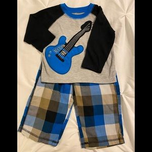 18 months Guitar Pajamas